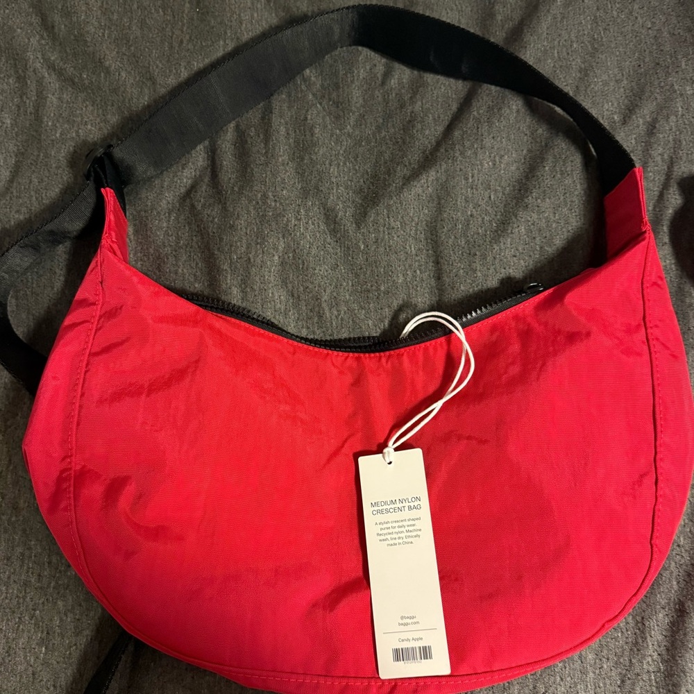BAGGU Red Crossbody Bag